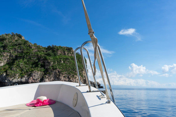 Escursione in barca a Taormina e Giardini Naxos